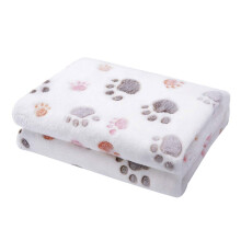 Washable Dog Blanket Pet Warm Throw Cats Blanket Bed Cover Dog Flannel Bedding Bed Mattress Winter Cushion for Large Dog