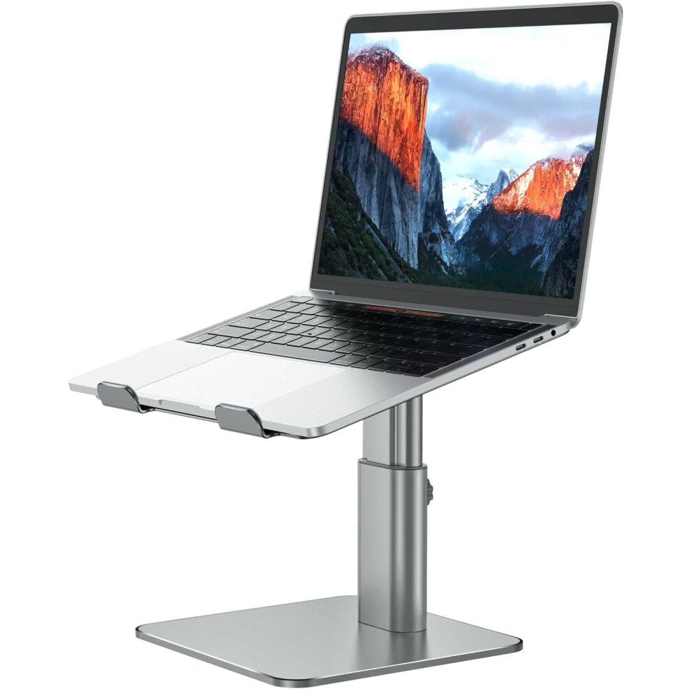 Ergonomic Adjustable Laptop Stand Compatible With Macbook Air/Pro, Dell, Hp, Lenovo—Fits 10-15.6" Laptops, Black 9425574196712