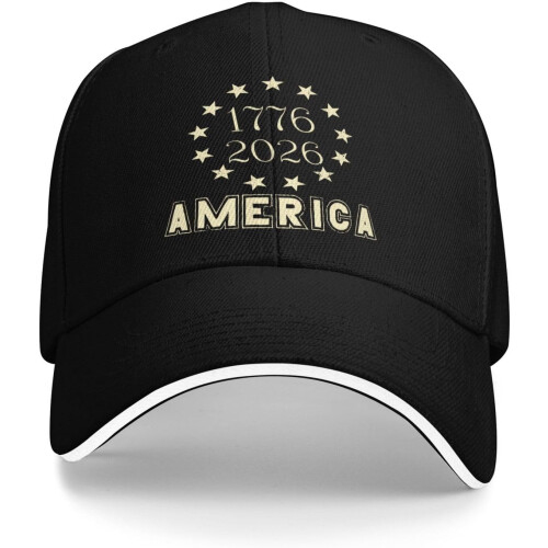 Gorra de béisbol del 250 aniversario de EE. UU. – Algodón ajustable