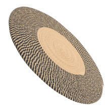 Home Rug Cotton Braided Round Washable for Bedroom Interior Designers 1Set