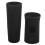 KALLORY Mic Handle Sleeve Microphone Handle Cover Silicone 1Set 4.0In 4