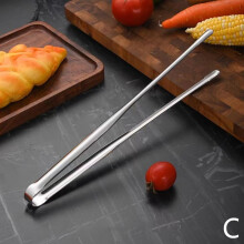 Pince Ă griller en acier inoxydable, pince pour barbecue et grillades, pince alimentaire multifonctionnelle