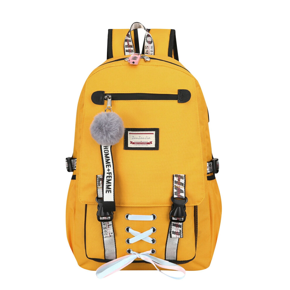 Usb Charging Anti-Theft Backpack With Large Capacity & Multiple Compartments, Compatible With Laptops/Notebooks, Ideal For Primary School 9425574200082