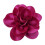Broche francés negro con forma de flor, 14 cm. 1