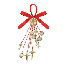 Saint Benedict Medal Protection | Virgin Mary | San JudasTadeo | Blessing Charm San Benito Medalla Gift for Men or Women