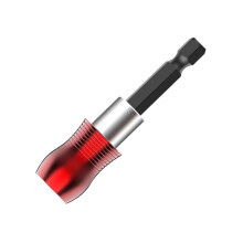 QenASHaing 1/4" Hex Bit Extension Holder, 3-Pack Vanadium Steel w/ Magnetic Grip – Compatible with Standard Drills