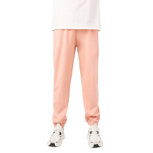 Girls' Red Sports Leggings, Elastic Waist, Comfortable Casual Pants for School & Outdoor Activities – Compatible with 9-10 Years