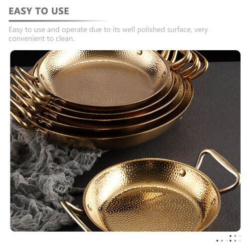 Double Handle Cooking Pot Multi-function Paella Pan 1