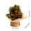 Mini Christmas Tree with Red Berries and Pine Cones 5.12 in 3