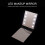 Handheld Black LED Beauty Mirror Foldable for Easy Travel and Makeup 3