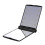 Handheld Black LED Beauty Mirror Foldable for Easy Travel and Makeup 4