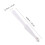 White plastic hand fan frame slats foldable 1 set 2