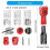 Clé ergonomique pour robinet et évier 24 en 1 5