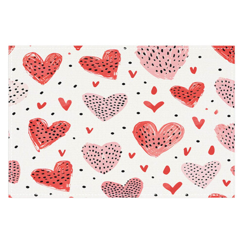 Romantic Non-Slip Insulated Placemats 4-Pack 1