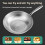Hammered Stainless Steel Wok Scallion Patterned Fried Egg, Fried Steak Home Gift 7