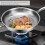 Hammered Stainless Steel Wok Scallion Patterned Fried Egg, Fried Steak Home Gift 8