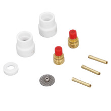 12 Stück WP 9 20 25 TIG Gaslinse Kit Keramikdüse