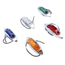 5 piezas de luz de marcaje lateral LED 2W DC10-30V RYBGW