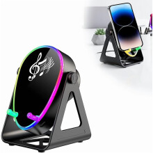 Draadloze Bluetooth-luidspreker met telefoonhouder 5-in-1