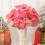 Artificial Poinsettia Flowers5-Head20.8in2PCS 4