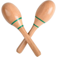 Set van 2 houten rumshakers