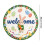 Round Easter Bunny Welcome Mat, Absorbent & Durable, 40/60/80cm, Compatible with Easter Decor 3