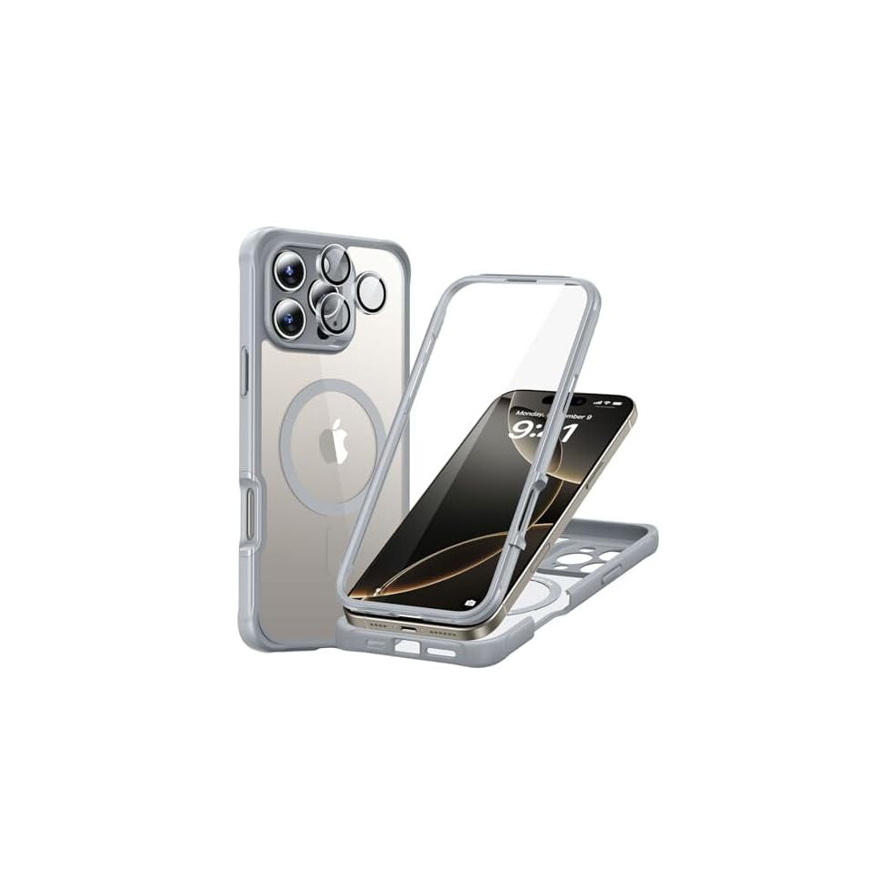 Iphone 16 Pro Magsafe Case Military-Grade Drop Proof Clear 971050567228