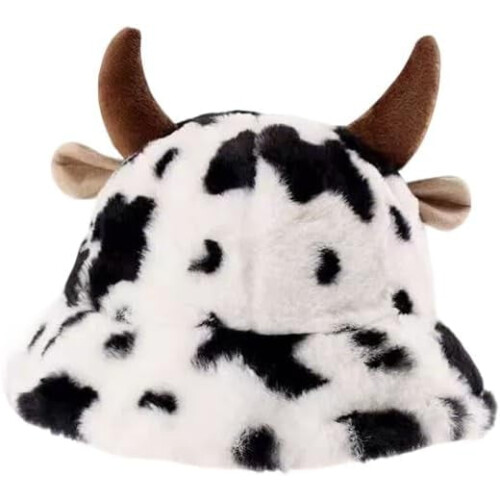 Cappello a secchiello morbido e caldo, regolabile, per donna.