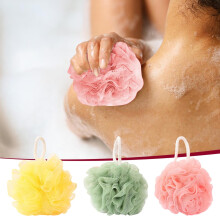 Bath Ball, Rich Lather, High Beauty and Friendly Bath, for Body Cleansing and, Green, 1 Pc