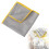 Pano de limpeza de vidro de microfibra amarelo (1 unidade) 1