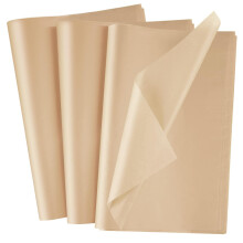 Kraftpapper, 100 ark, 20x14", brunt – Presentinslagning, DIY-pyssel, bröllop, jul- och festdekorationer – Kompatibel med standardinslagning
