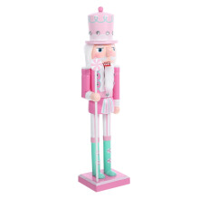 Tränötknäppare-figur Juldekor Festlig Hemprydnad Säsongsdekoration