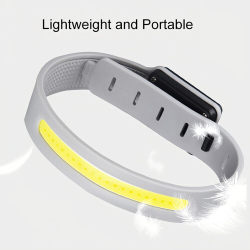 Rechargeable COB Running Armband with Reflective Bands 1 2
