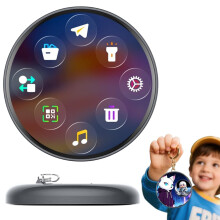 LED pixelový odznak s vlastním zobrazením názvu fotografie a videa