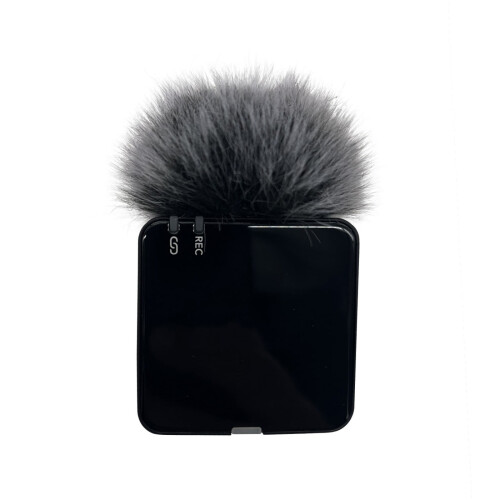 Bonnette anti-vent en fourrure pour microphone cravate sans fil Go3rd Generation