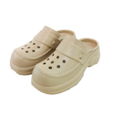 Női papucsok, klumpa unisex lélegző, kényelmes, vastag talpú, alkalmi cipők, könnyű, tartós, egész éves viseletre, női papucsok,
