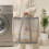 Collapsible laundry hamper with handle and window 1 pc 4