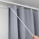 Vertikal persiennstång, vit plast, 60 cm 5