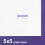 5x5 Grid Paper 8.25"x11", 100 Sheets, Smooth Non-Bleed for Math, Engineering, Art – White 4