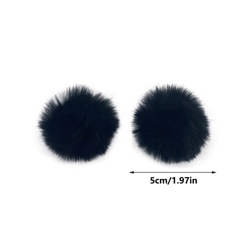 Bonnette anti-vent en fourrure pour microphone cravate sans fil Go3rd Generation 2