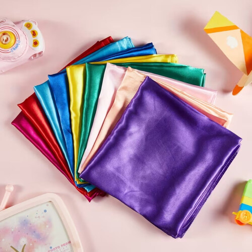 Rainbow Play Schals, 35 x 35 Zoll, weiches Polyester 1