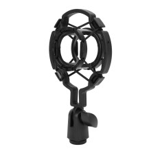 Universal Black Microphone Shock Mount for 42-46mm Mic Diameters