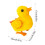 Electronic Duck Toy Yellow Interactive Walking Quacking 3