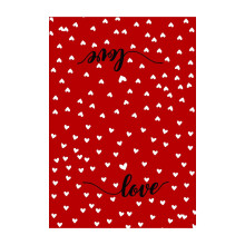 1pc Soft Towel,Valentines Day Love Print Kitchen Dish Towels Absorbent Quick Drying Cleaning Dishcloth,Kitchen Gifts,C