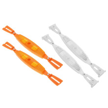 Bike Spoke Reflectors 4Pcs Safety Accessories for Motorbike Wheels