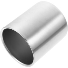 Gobelet multifonction en acier inoxydable, surface lisse, idéal pour la maison, les fêtes et les voyages, argenté, 300 ml