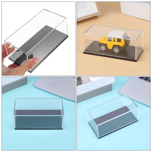 Model Car Display Case Dustproof Scale Showcase 2