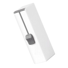 Scatola dispensatrice di filo interdentale automatico, ricaricabile, portatile, in ABS, 80x25x22mm