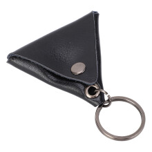 Custodia per plettri in finta pelle impermeabile - Porta oltre 10 plettri, nera portatile