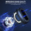Wireless Gaming Headset 36H Battery 50mm Drivers Black/White 6